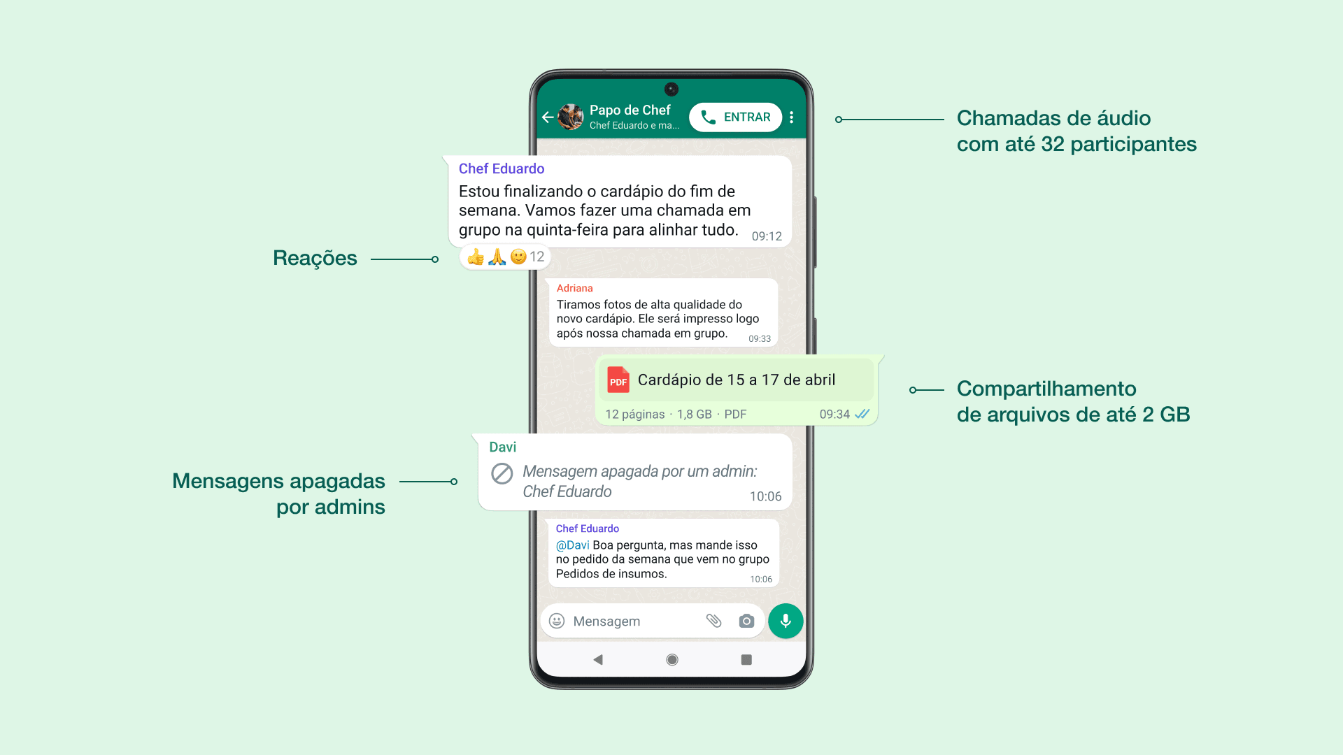 Confira as principais novidades do WhatsApp!