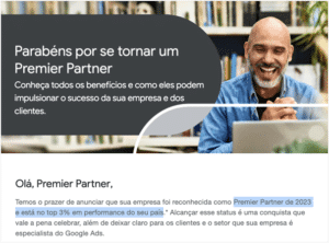 Agência Explorer é Google Partner Premier pelo segundo ano consecutivo
