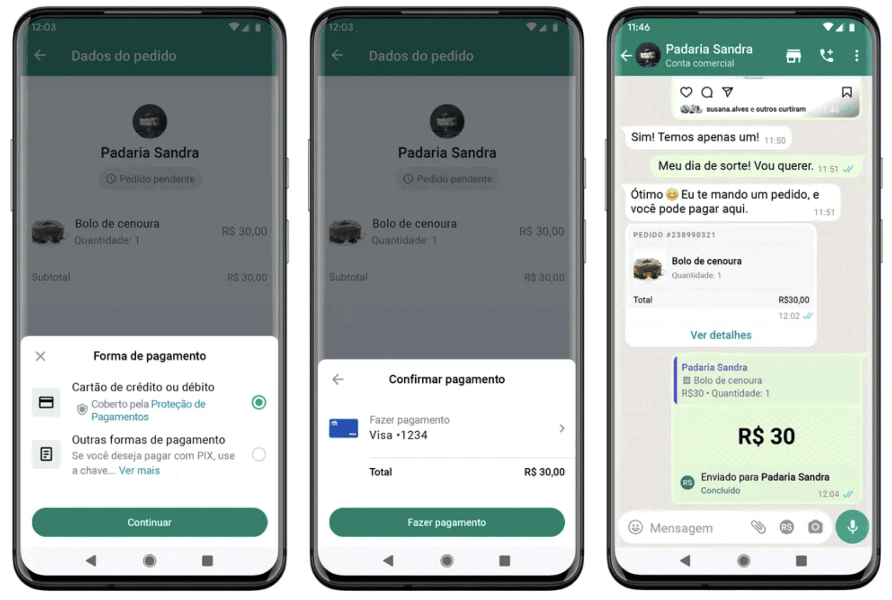WhatsApp permite que empresas recebam pagamentos pelo aplicativo Pagamento pelo Whatsapp